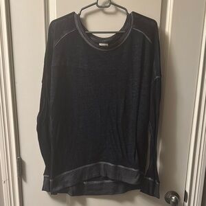 Mossimo Supply Co. Black Long Sleeve Tee